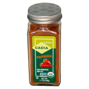 Cadia Organic Paprika Powder 1.8 Oz.