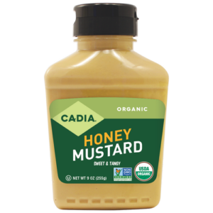 815369016681_1782408092 Cadia Mustard Honey Organic 9 Oz.