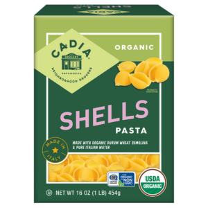 815369017176_1782407940 Cadia Organic Shells Pasta 16 Oz.