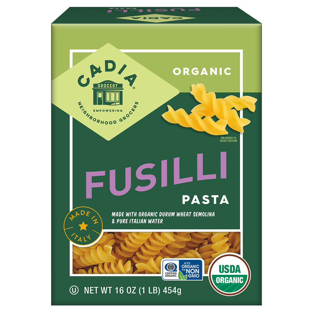 Cadia Organic Fusilli Pasta 16 Oz.