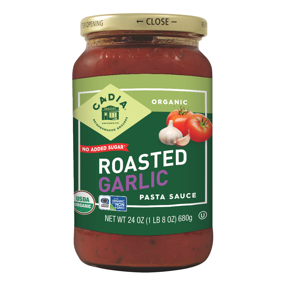 Cadia Organic Roasted Garlic Pasta 24 Oz.