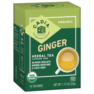 815369019958_1782408045 Cadia Organic Ginger Tea 16 Oz.