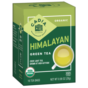 815369019996_1782331580 Cadia Organic Himayalan Green Tea 16 Oz.