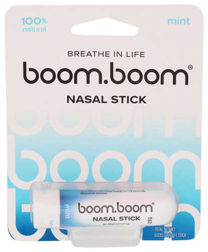 Boom Boom Naturals Inhaler Nasal Mint - 1EA