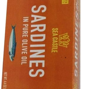 040822043038_1784735057 Sea Castle Sardines Pure Olive Oil 4.40OZ
