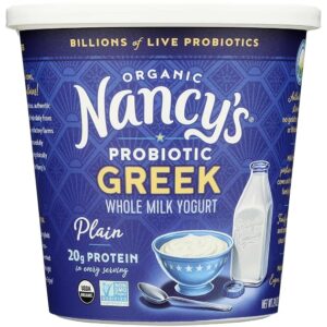 043192702611_1784230194 Nancys Yogurt, Organic Whole Milk Plain Greek Yogurt, 24 Oz
