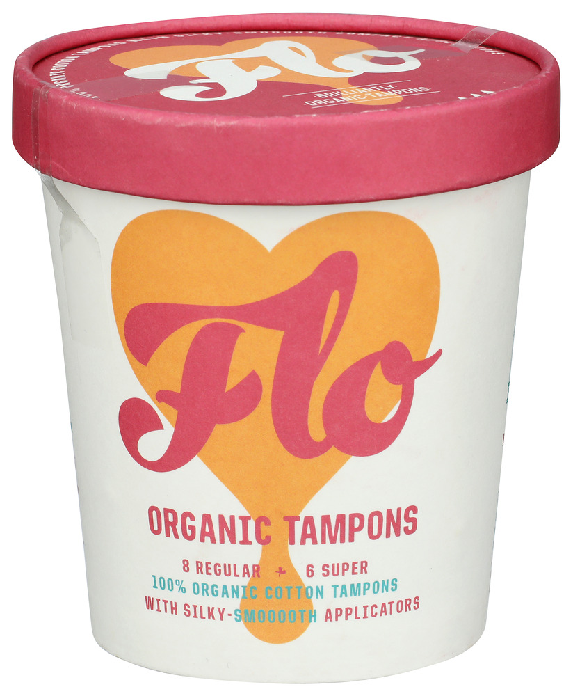 Flo Tampons Eco Cotton 14pc
