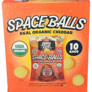 810197740043_1783203712 Lesser Evil Snack Spcballs Chdr 10Pc - 6OZ