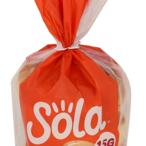 851921006875_1784057145 Sola Bagels Plain, 12 OZ