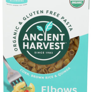 089125220005_1787849005 Ancient Harvest Quinoa Elbows Organic Pasta 8 Oz