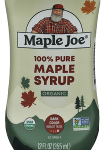 849131002244_1787767714 Maple Joe Oeganic Maple Syrup 12FL