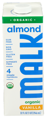 Malk Vanilla Almond Organic Shelf Stable, 32 FO