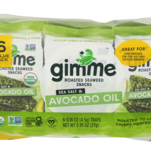 851093004488_1785951799 Gimme Seaweed Seasalt Avocado Oil Org, 0.95 OZ