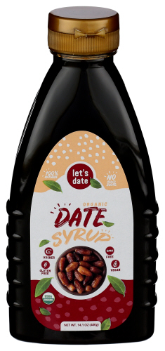 Let's Date Organic Date Syrup 14.1 Oz.
