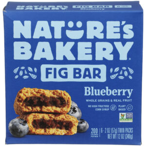 047495210019_1788381214 Natures Bakery Bar Fig Ww Blueberry 6Ct, 12 OZ