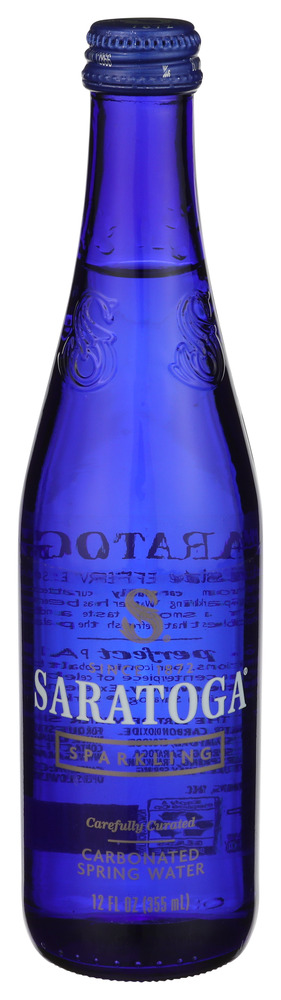 Saratoga Water Sparkling Spring, 12 FO