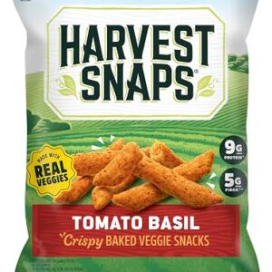 Harvest Snaps Snack Crisps Tomato Basil, 1.75 OZ