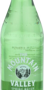 077208000125_1789153838 Mountain Valley Sparkling Water, Premium Glass, 333 ML