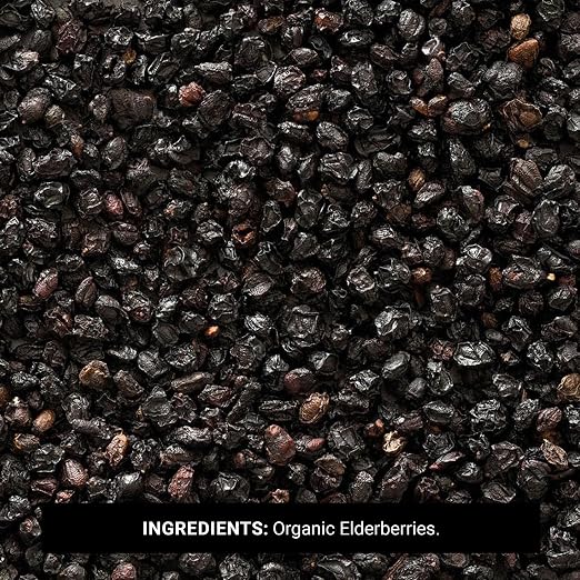 Frontier Co-op Organic Dried Elderberries 1lb