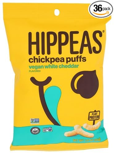 Hippeas Puffs White Cheddar, 1.5 OZ