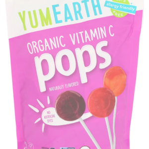 YumEarth Organic Vitamin C Pops Variety Pack, 40 Fruit