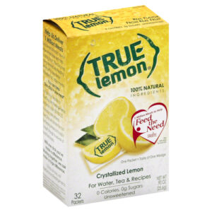 True Citrus Lemon crystalized packet 32 Pc