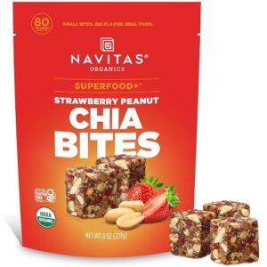 Navitas Naturals Strawberry Peanut Bites 8oz