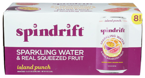 Spindrift Island Punch Sparkling Water 8pk