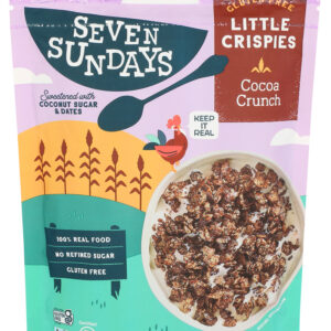 850053830150_1788371770 Seven Sundays Little Crispies Cereal, Cocoa Crunch
