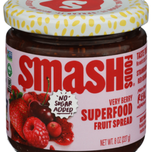 850055550735_1788381069 Smash Foods Jam Very Berry Superfood, 8 OZ.